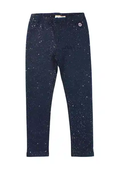 Leggins Kids Cosmic 307 Niña Azul Talla 6 Años Ficcus