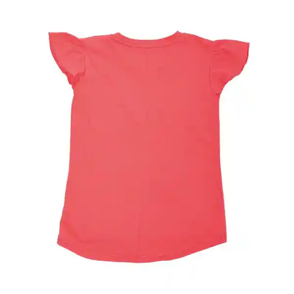 Polera Manga Corta Niña Fucsia Pillin 12