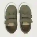 Zapatillas Velcro Doble Niño Old Militar Talla 23 Opaline