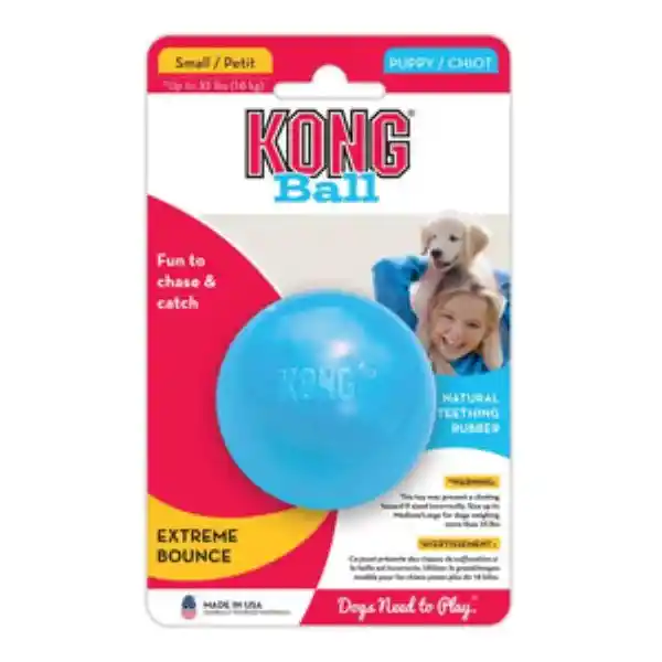 Kong Pelota de Caucho  Cachorros