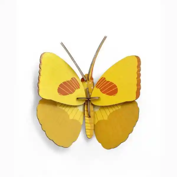 Pequeño Insecto Figura Armable Yellow Butterfly