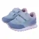 Zapatillas Urbana Bebé Niña Celeste Talla 23 Pillin