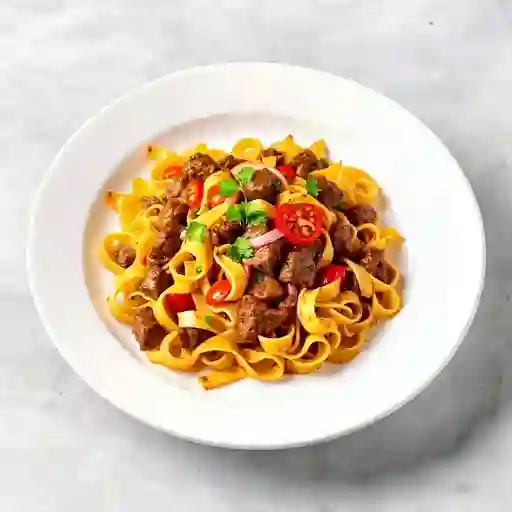 Fetuccini Saltado de Carne