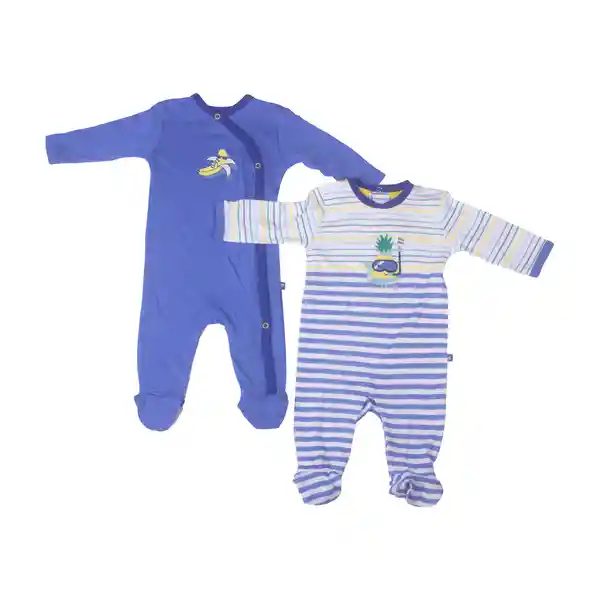 Set 2 Pzas Osito Niño Multicolor Pillín 6 M