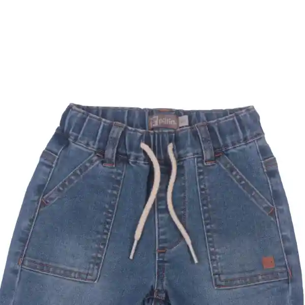 Jeans Bebe Niño Azul Pillin 6 M