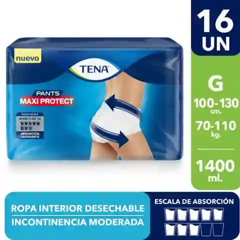 Tena Pants Maxi Protect Talla G 16Un