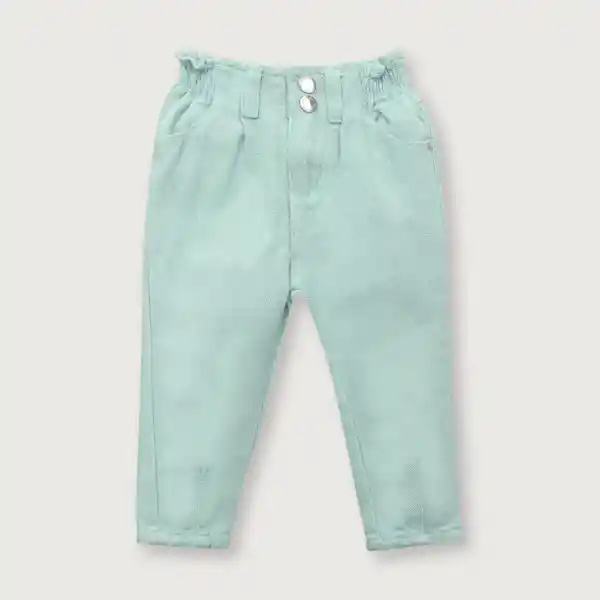 Jean Elástico de Niña Aqua Talla 18M Opaline