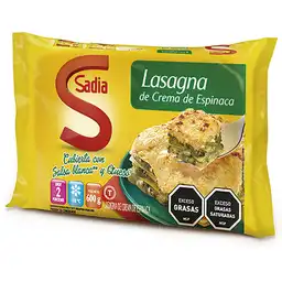 Sadia Lasaña de Crema de Espinaca