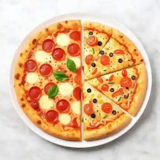 1 - Pizza Familiar + Pizza Mediana