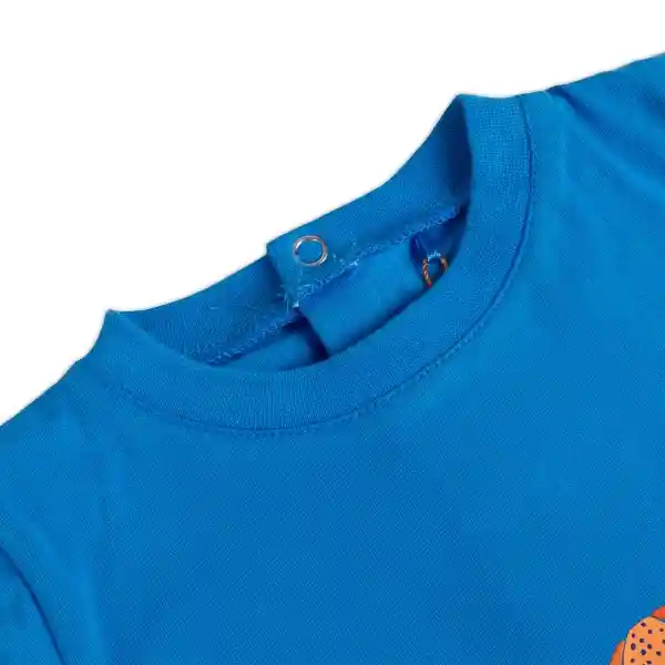 Polera Bebé Niño Azul Eléctrico Talla 3 A Pvy650-23Azl Pillín