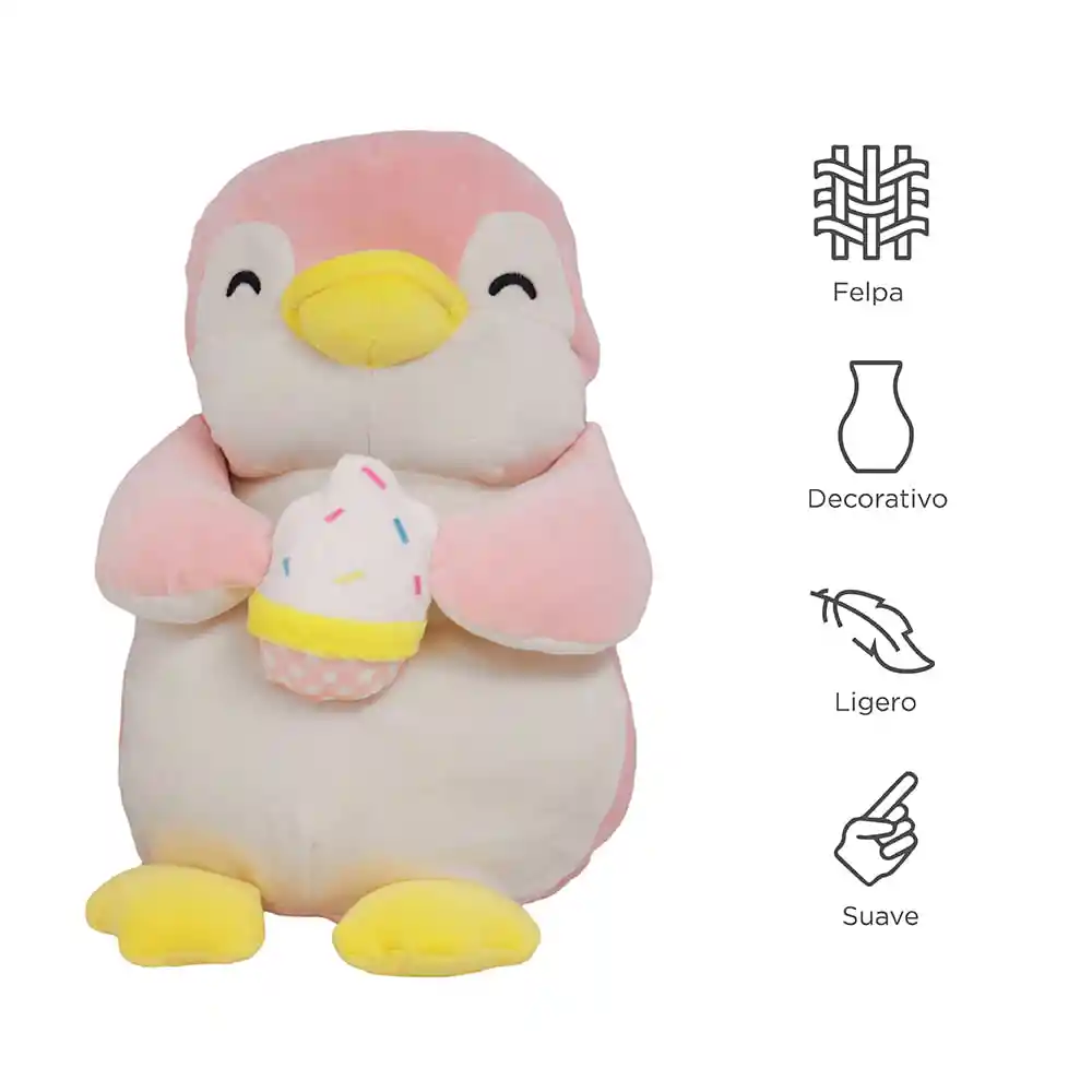 Miniso Pingüino De Peluche