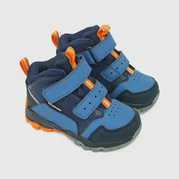 Botines Cm Boy Azul No. 22 480302 Colloky