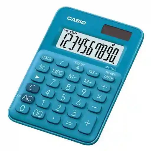 Calculadora MS-7UC Azul Casio