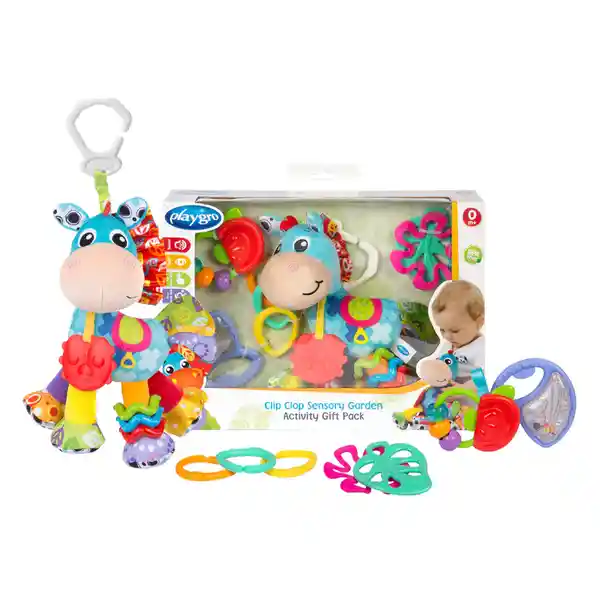 Playgro Juego Gift Sensorial Actividades Clipclop - 5051588178