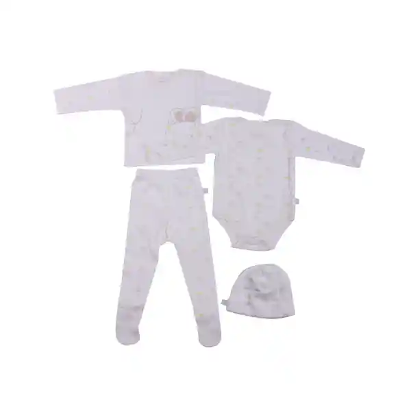 Set 4 Pzas Unisex Multicolor Pillin 9 M