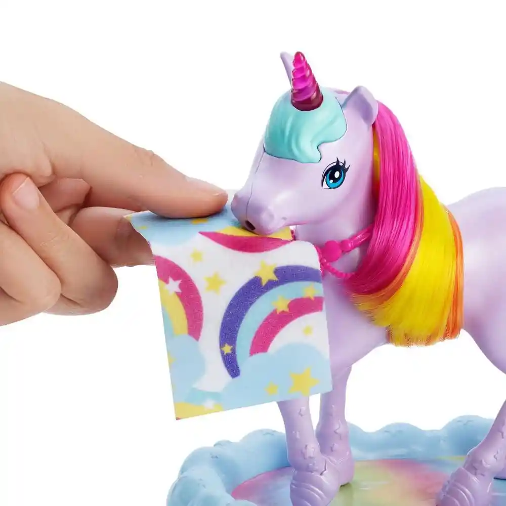 Barbie Muñeca Unicornio Arcoiris