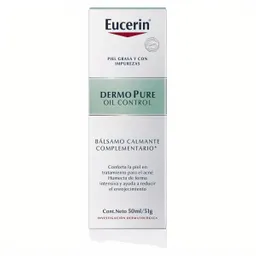 Eucerin Dermo Pure Bálsamo Calmante Oil Control Complementario