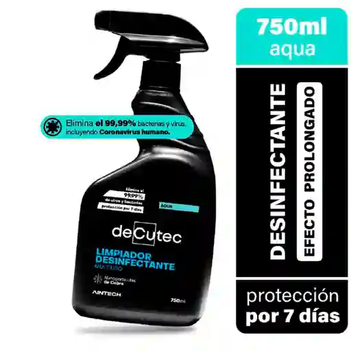 Decutec Limpiador Desinfectante Multisuperficies Aqua