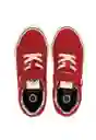 Zapatillas Urbana Velcro W24 Niño Rojo 29 925 Ficcus