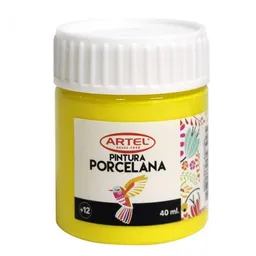 Artel Pintura Porcelana Amarillo