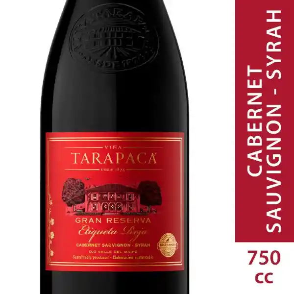 Tarapacá Vino Tinto Gran Reserva Etiqueta Roja Blend