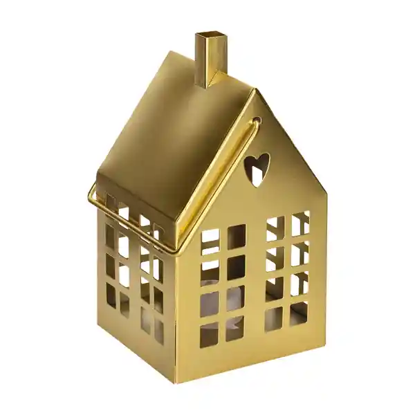 Adorno Tipo Farol Navideño Luz Led 10 x 10 x 195 cm Casaideas