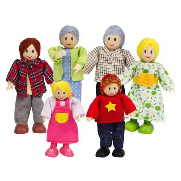 Hape Set Peluches de Familia