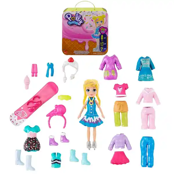 Polly Pocket Muñeca Modas Helados