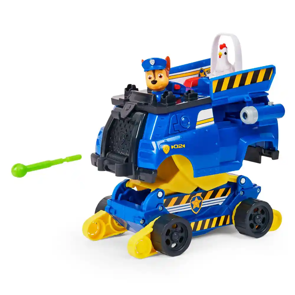 Paw Patrol Vehículo Transformación Chase Rise And Rescue 6063637