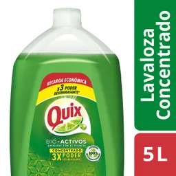 Quix Lavaloza Bio-Activo Concentrado Limón