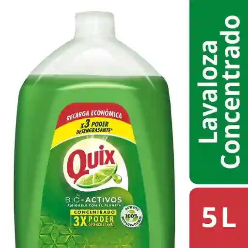 Quix Lavaloza Bio-Activo Concentrado Limón