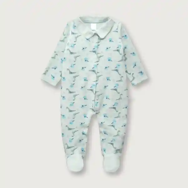 Osito Con Cuello Dino de Bebé Niño Navy Talla 6M