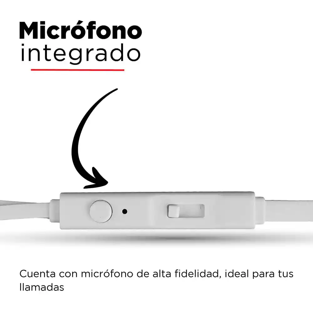 Miniso Audífonos De Cable Metalicos Con Estuche Plateado 1.2m