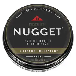 Nugget Betún Para Calzado Pasta Negra 65gr