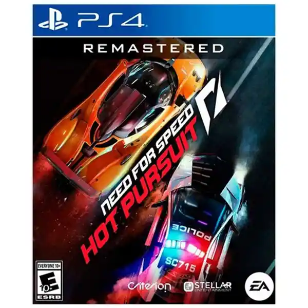 Videojuego Need For Speed Hot Pursuit Remastered Ps4