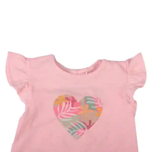 Polera Bebe Niña Rosado Pillin 3 a