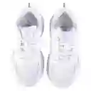 Zapatillas Escolar Niño Blanco Talla 21 Pillin