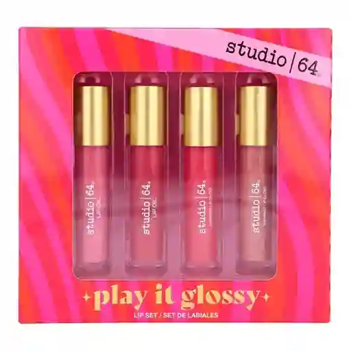 Studio 64 Set Labiales Play it Glossy