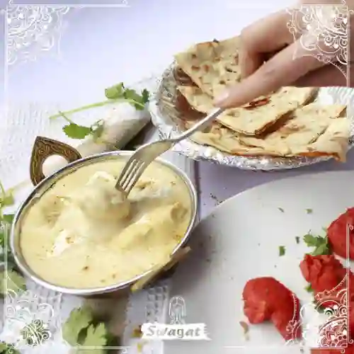 Murgh korma con arroz basmati