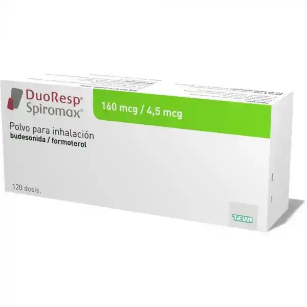 Duoresp Spiromax (160 mg/4.5 mcg)