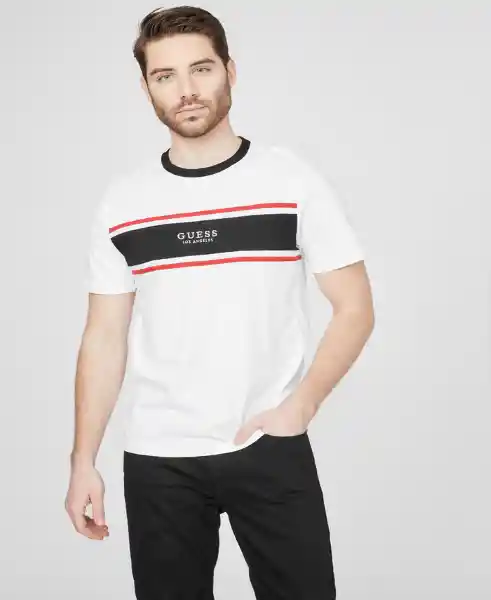 Polera Hauser Fashion Crew Blanco Talla XL X2GI68KAK90 Guess