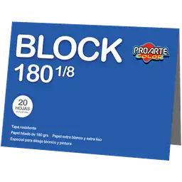 Proarte Block Medio Nº180 1/8