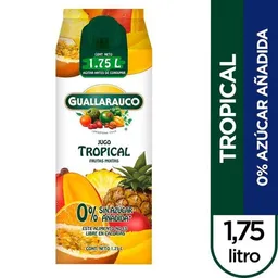 Guallarauco Jugo Tropical Sabor a Frutas Mixtas sin Azúcar