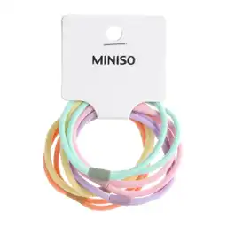 Set Liga Cabello Multicolor Miniso