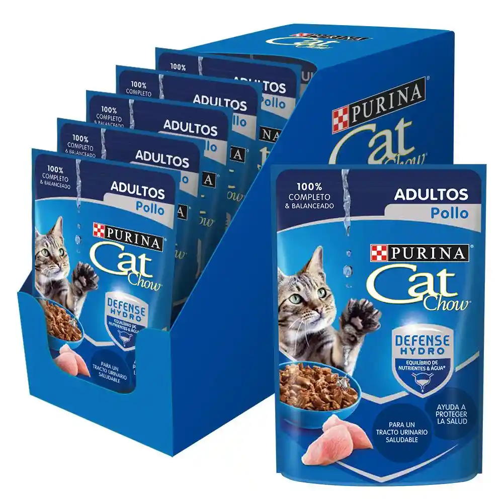 Cat Chow Alimento Humedo Gato Adulto Pollo