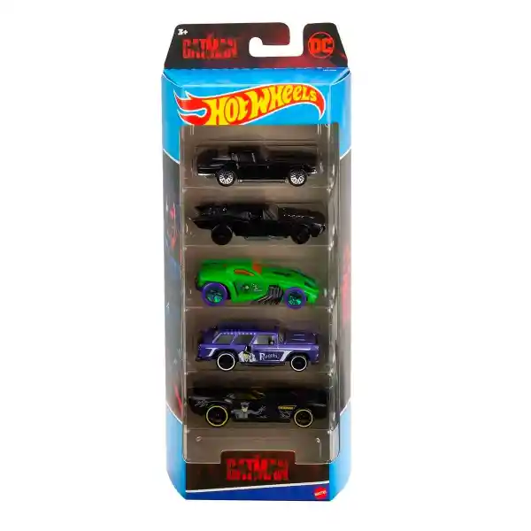 Hot Wheels Juguete Pack de 5 Autos Surtidos