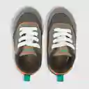 Zapatillas Urbana Reciclada Niño Gris Multicolor T. 25 Colloky