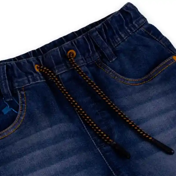 Bermuda Mezclilla Niño Denim Pillín Talla 6 A