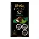 Costa Chocolate 62% Cacao con Sabor a Menta