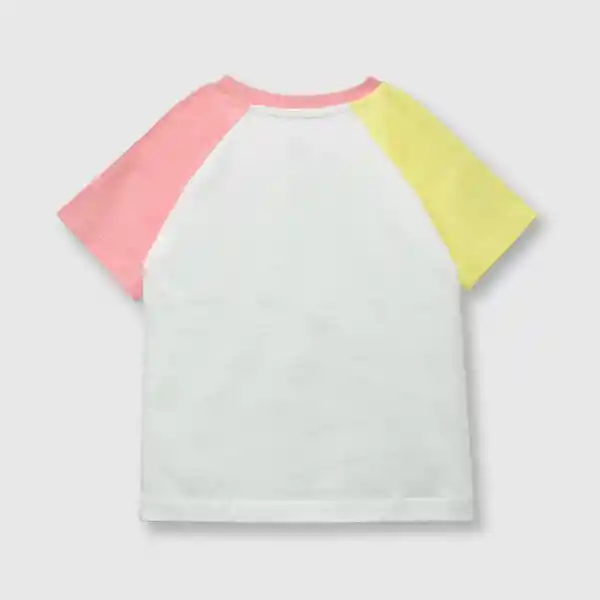 Polera Bloque Dark de Bebé Niña Rose Talla 9/12M Colloky